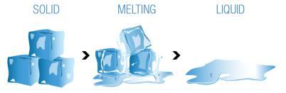 Suppose a piece of ice is taken out of a very cold freezer (-40 o C) and placed into a beaker. Then it is placed on a hot plate and heated, transferring energy to the ice at a constant rate.
