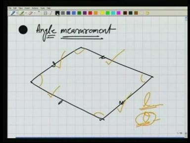 (Refer Slide Time: 03:07) So, before we get into the theodolite, let us talk about something of angle measurement.