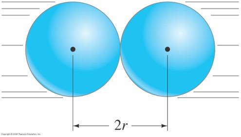 18-5 Van der Waals Equation of State To get a more realistic model of a gas, we include the