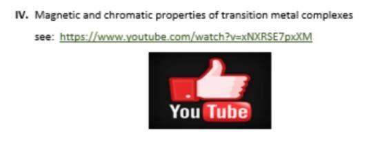 recommended!!!! basic aims of this video presentation crystal-field theory of transition metal coordination complexes reality of the shapes of d-orbitals why are free transition metal ions colorless?