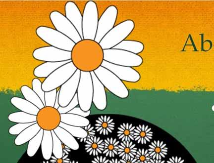 About Daisyworld Daisyworld: a mythical planet with dark soil, white daisies, and a sun shining