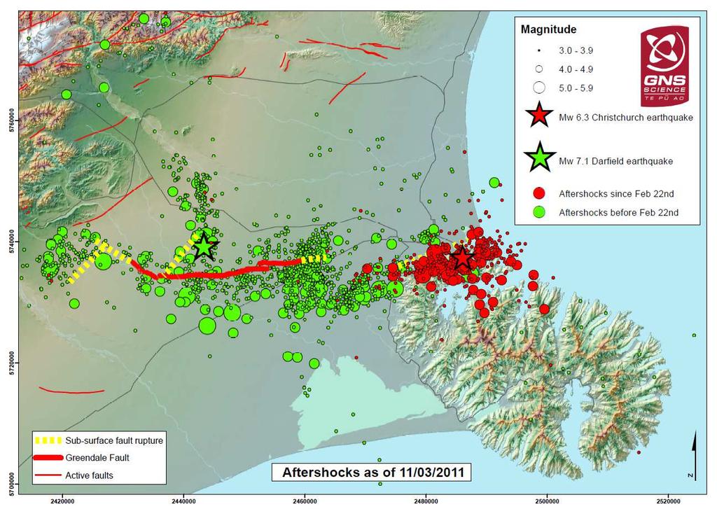 Why was the magnitude 6.3 earthquake able to cause so much more destruction in the CBD and Christchurch suburbs than the magnitude 7.1 quake last September?
