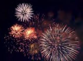 Q5.The colours of fireworks are produced by chemicals. Igor Sokalski/iStock/Thinkstock (a) Information about four chemicals is given in the table. Complete the table below.