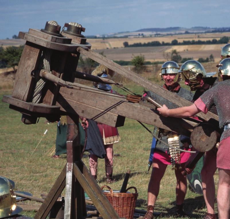 Polnomial and Rational Functions A ballista was used in ancient times as a portable rock-throwing machine. Its primar function was to destro the siege weaponr of opposing forces.