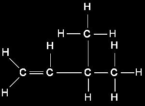 formula for 2-methylbut-2-ene.