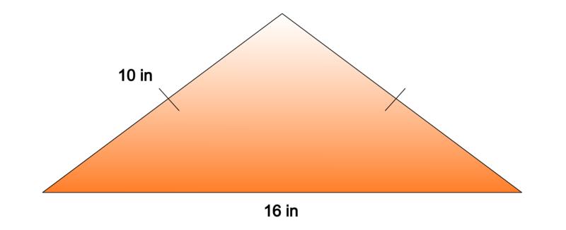 2.2. Area of an Isosceles Triangle www.ck12.org 2.