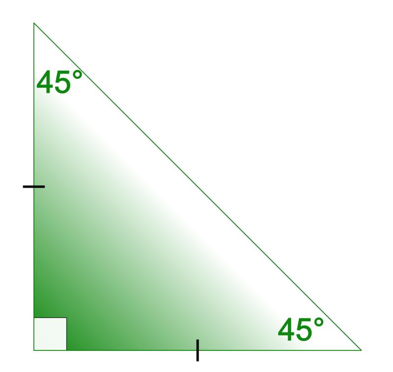 2.7. The 45-45-90 Triangle www.ck12.org 2.