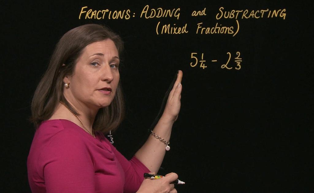 Fractions: Adding and Subtracting Students learn the basics of how to add and subtract fractions in this video.