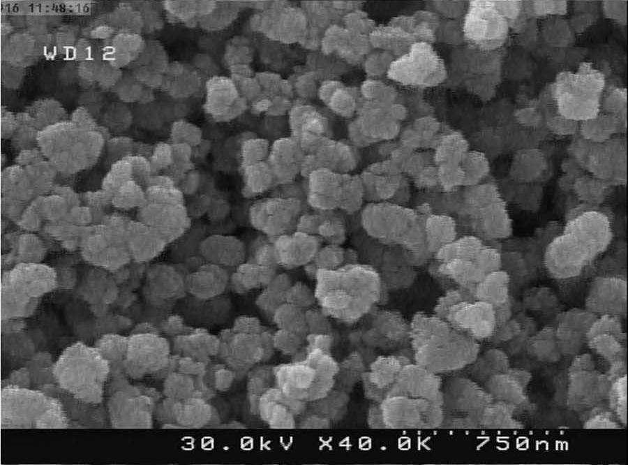 5) nanoparticles with mediocre size of 60 nm were synthesized. Fig 6a and 6b illustrate products which are synthesized by various molecular weight of poly ethylene glycol 10000 and 20000 respectively.