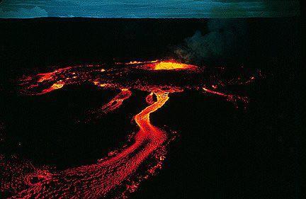Two kinds of volcanic Eruptions