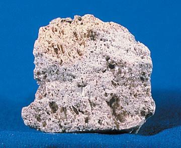 Texture Pumice: forms when gas