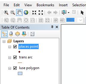 1 Adding Data though ArcMap In order to work with ArcMap document you need layers or data as a source.