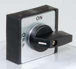 5mm) operating handle is also available for 16A switches.