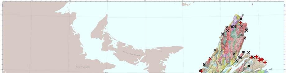 12 Geoscience and Mines Branch Figure 1. Location map of Nova Scotia s geoheritage sites. Natural Resources (Calder et al.