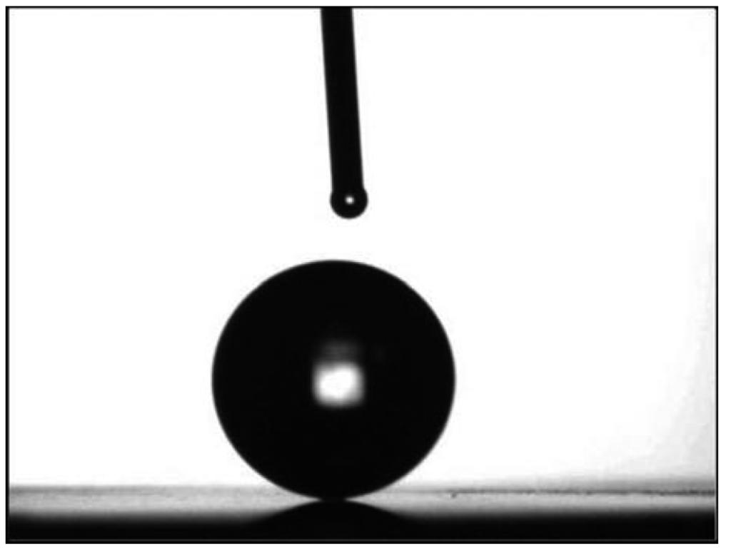Simple Fabrication of a Superhydrophobic Surface