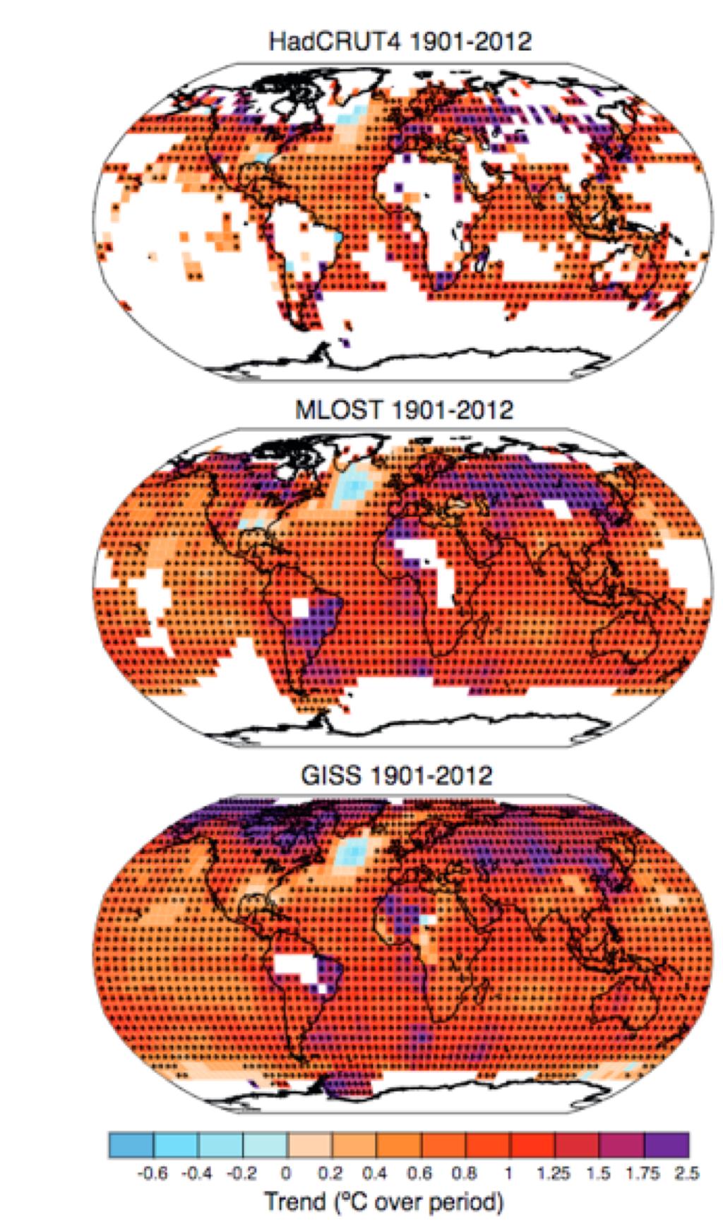 Observed Changes in Global/Mediterranean Climate HadCRUT4, Global (Land & Ocean), 5 5, 1850/01 to 2018/01 NOAA Merged Land-Ocean Surface Temperature Analysis