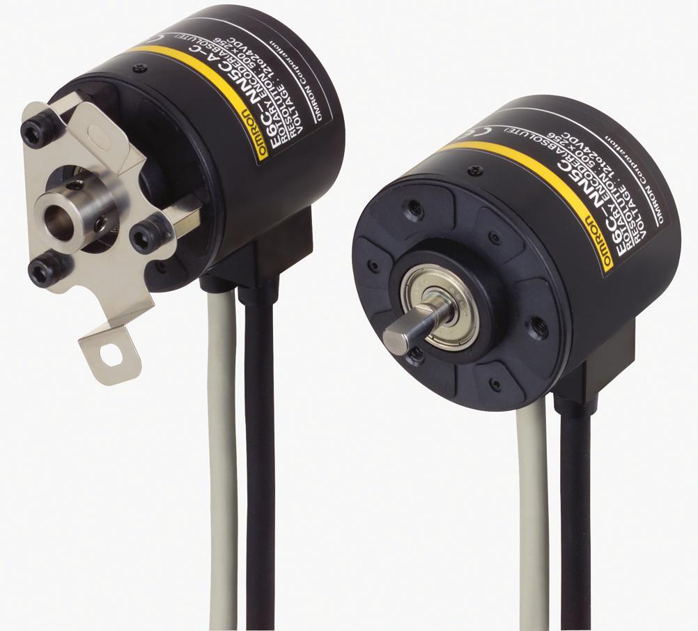 Multi-turn High-precision Encoder Ideal for Out-of-step Detection of Stepping Motors and Position Control of Rotors and Unloaders Reset function for easy origin alignment when built-into equipment.