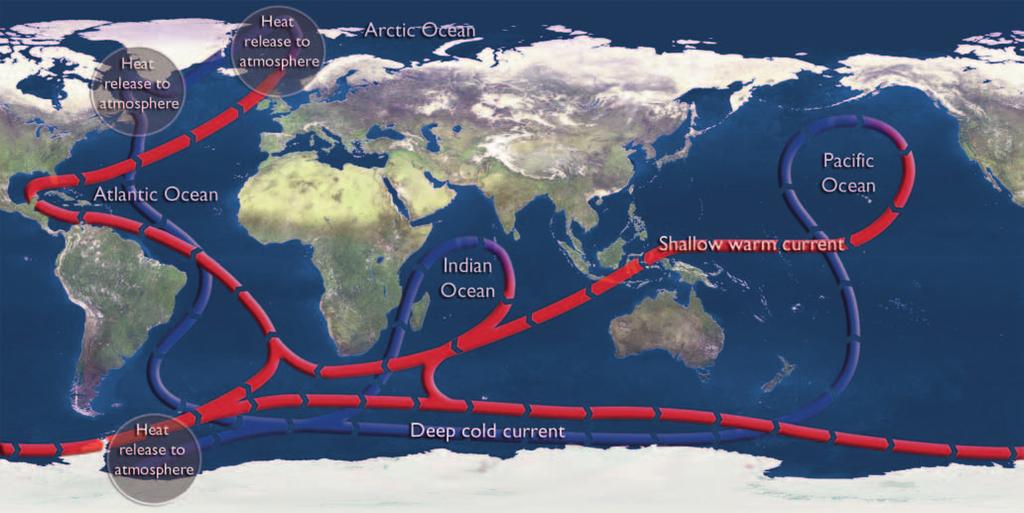 Global Ocean Circulation Changes in global ocean circulation can lead to abrupt climate change.