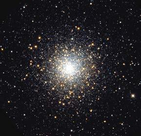 up of millions of stars, very densely packed Globular cluster old, millions of stars Open