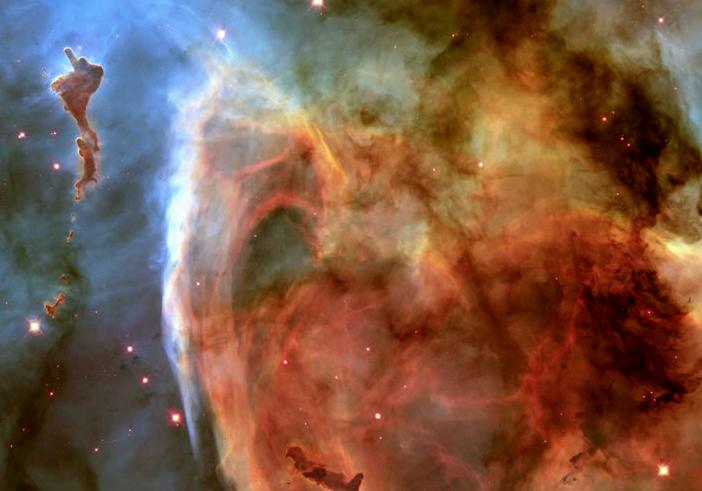 clouds Start with clouds of cold, interstellar gas Molecular clouds -- cold enough to form
