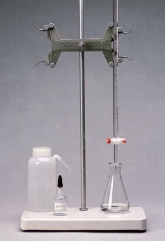 Titrations In a titration a solution of accurately known concentration (titrant) is added gradually added to another