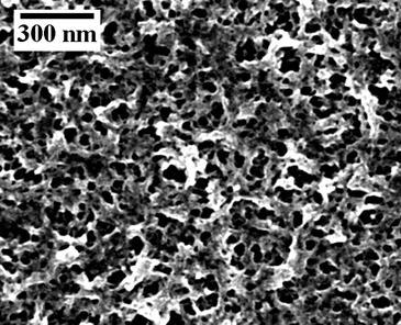precursor TTIP with PDMS-b-PEO as template: foam