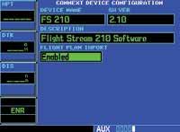 Section 3: Device Configuration The Device Configuration page shows the name of the connected device, software version of the device, description of the device, and whether flight plan import in