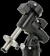Assemble Counterweight Shaft IMPORTANT: Always attach the counterweights before mounting the telescope to the cradle plate to prevent sudden movement of an unbalanced tube assembly, which may cause