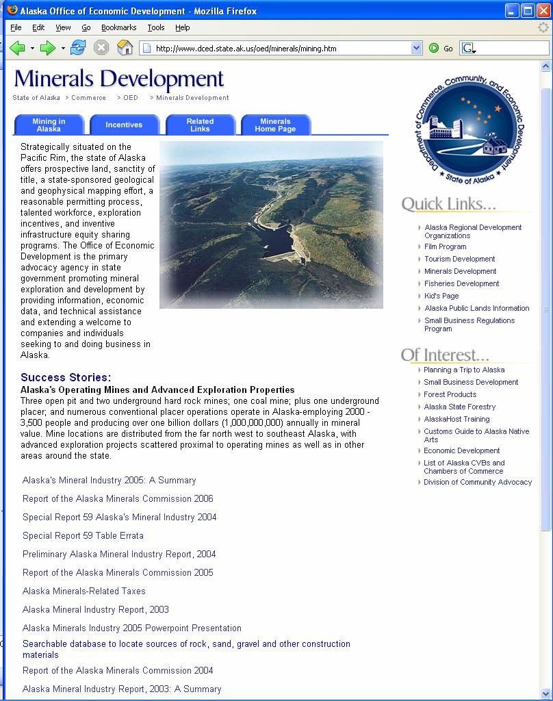Alaska Department of Commerce, Community and Economic Development