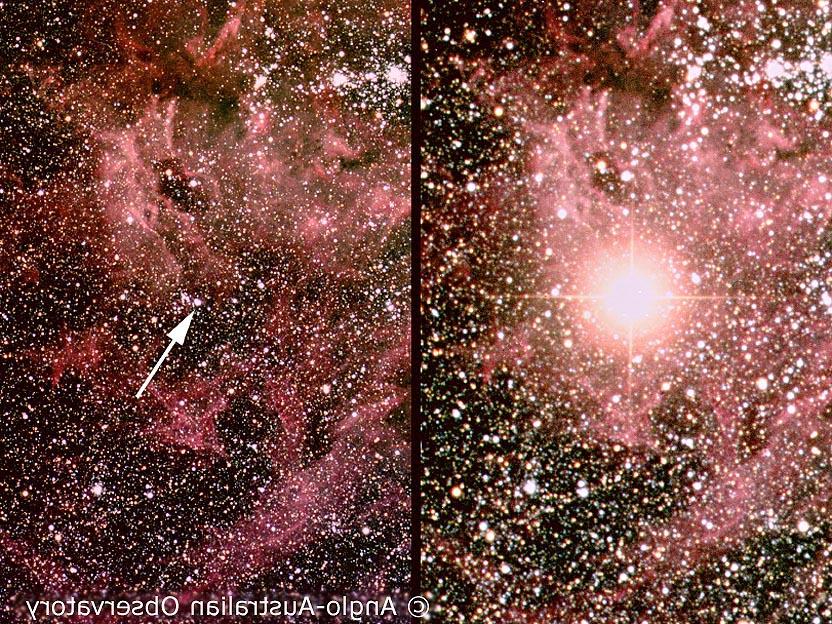 SN1987A (a supernova in 1987), distance