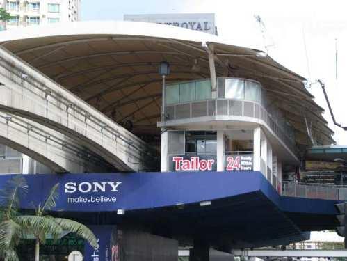 In Kuala Lumpur with tropical hot climate, stations are designed as great sunshades.