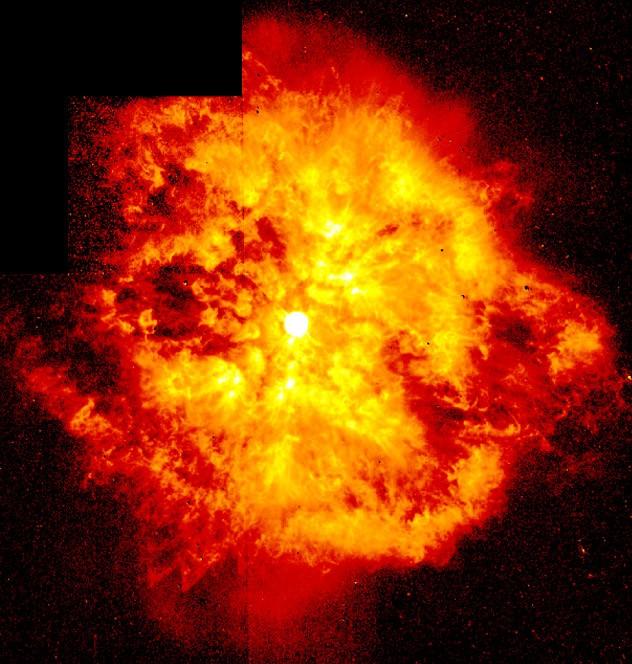 Wolf-Rayet stars Less massive stars also lose large amounts of mass, though in a less violent manner.