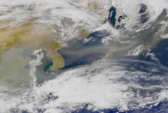 2.9 Finally, convective storms in arid regions lift huge amounts of dust into the middle troposphere, where it can undergo long-range transport.