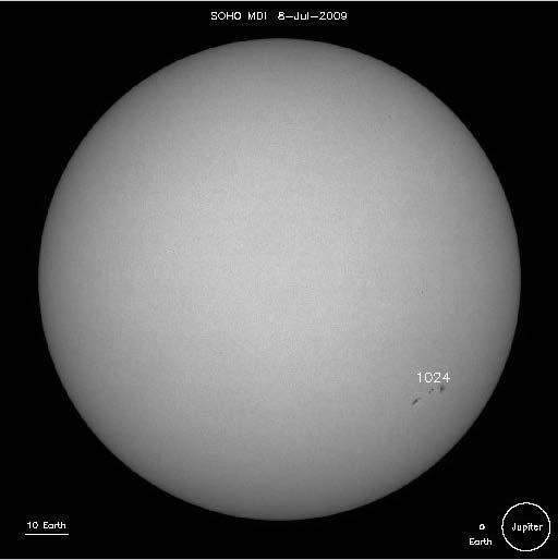 http://sohowww.nascom.nasa.gov/ It looks like the solar minimum may have been in Aug 2008 -other indicators of coronal brightness suggest the same thing-and so I think cycle 24 has started.