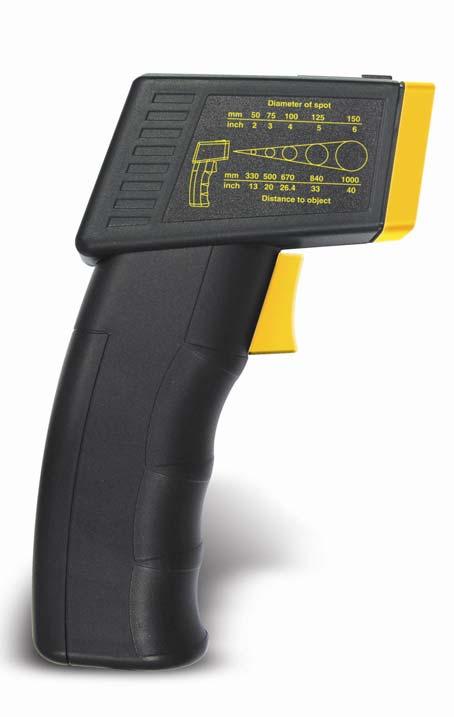 LED target light, Emissivity adjustment INFRARED THERMOMETER Model : TM-959 Your purchase of this I N F R A R E D THERMOMETER marks a step forward for you into the field of precision measurement.