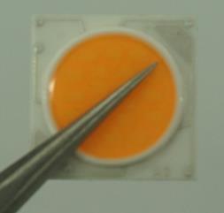 Handling of Silicone Resin for LEDs Product Data Sheet (1) During processing, mechanical stress on the surface should be minimized as much as possible.