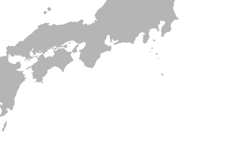 Figure 1. Bathymetry around Kii Peninsula, Japan. The water depth is contoured at intervals of 1000 m.