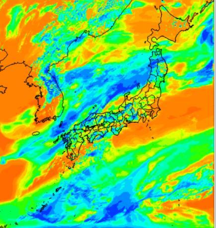 data from JMA Improvement of weather forecasting model to