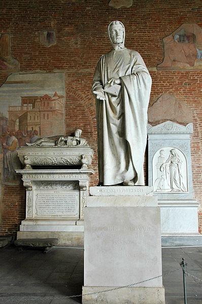Monument of Leonardo da Pisa (Fibonacci), made by