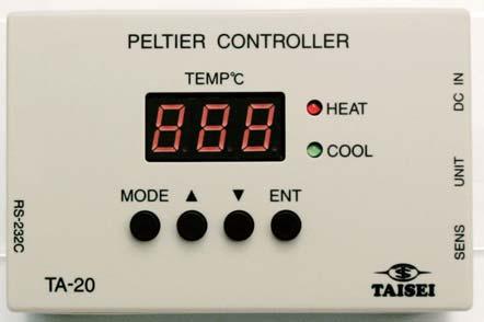 Thermoelectric Peltier Controller Model TA-0 Connect Diagram Power Supplies DC5 V CN 1. for Power Supplies: P PC, Sequencer CN4:3P CN. for Peltier:4P CN. for FAN:4P CN 3.