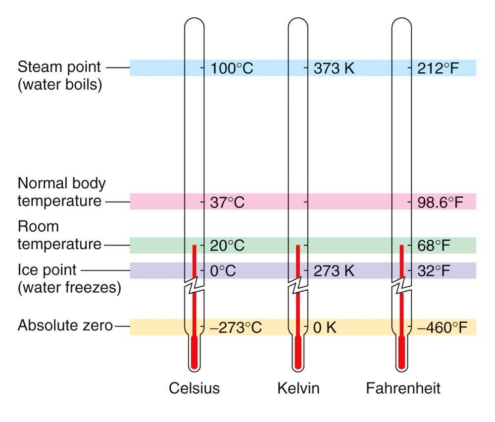 Temperature Scales Celsius,