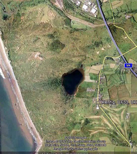 Kenfig in the period from 2000-2006 before Liparis habitat restoration work started By 2006, bare sand habitats at Kenfig represented < 3% of the dune system, and young humid dune