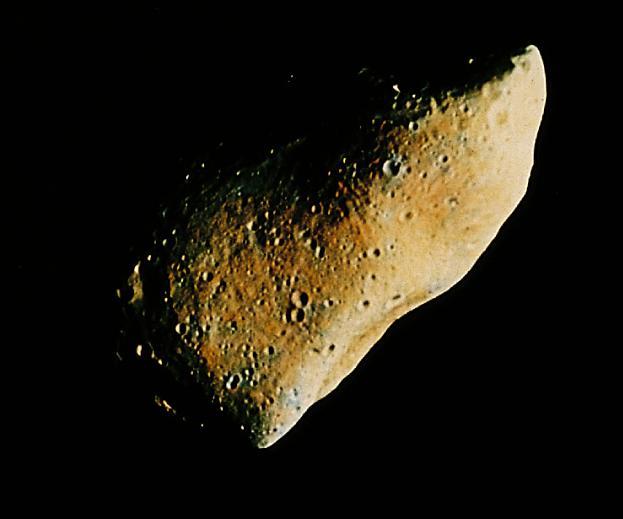 Asteroids range in size from 100m to ~1000km They are composed of carbon, iron and other rocky material.