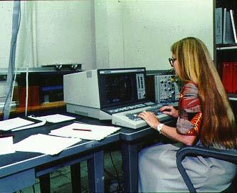 Computers are used everywhere in scientific laboratories