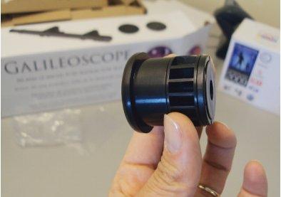 Completed 18X eyepiece barrel assembly This eyepiece can be used as an alternative eyepiece to