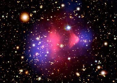 7. Bullet Cluster 1E0657-558 and Abell 520 cluster collisions (J. R.
