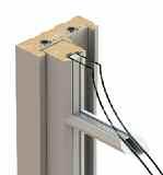 Internal cassette glazing bar system Internal spacer bar Concealed spring mechanism 14 24mm Krypton or Argon gas filled glass units Hardwood 163mm deep cill Our highly experienced