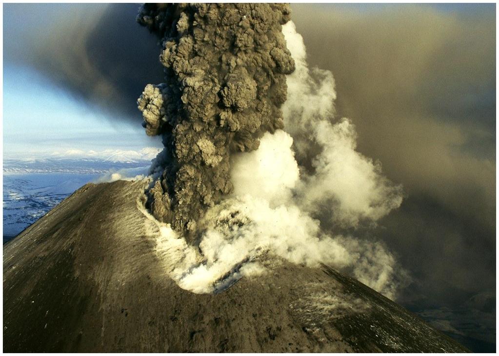 EXPLOSIVE ERUPTIONS are fueled