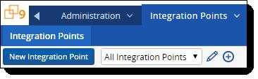 3 Creating an integratin pint 3.1 Creating an integratin pint T create an integratin pint: 1. Frm the Integratin Pint tab, click New Integratin Pint. 2.