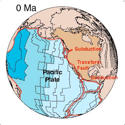 Cenozoic Tectonics Modern Tectonic elements: http://www.